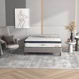 darrahopens Furniture > Mattresses Boutique Queen Mattress 7 zone Pocket Spring Memory Foam