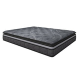 Darrahopens Furniture > Mattresses Cloud Zone Double Layer Euro Top Pocket Spring Mattress Plush Medium Firm 34cm - Single