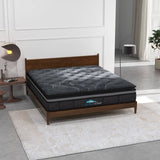 Darrahopens Furniture > Mattresses Cloud Zone Double Layer Euro Top Pocket Spring Mattress Plush Medium Firm 34cm - Single
