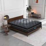 Darrahopens Furniture > Mattresses Cloud Zone Double Layer Euro Top Pocket Spring Mattress Plush Medium Firm 34cm - Single