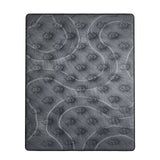 Darrahopens Furniture > Mattresses Cloud Zone Double Layer Euro Top Pocket Spring Mattress Plush Medium Firm 34cm - Single