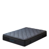 Darrahopens Furniture > Mattresses Eco Lux Euro Top 7 -Zone Pocket Spring Mattress Plush Edge Support Medium Firm - King Single