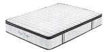 darrahopens Furniture > Mattresses Ergopedic Mattress 5 Zone Latex Pocket Spring Mattress In A Box 30cm - King Single - White  Grey  Black