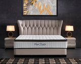 darrahopens Furniture > Mattresses Ergopedic Mattress 5 Zone Latex Pocket Spring Mattress In A Box 30cm - Queen - White  Grey  Black