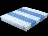 darrahopens Furniture > Mattresses Ergopedic Mattress 5 Zone Latex Pocket Spring Mattress In A Box 30cm - Single - White  Grey  Black