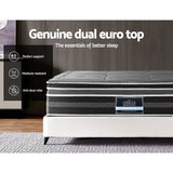 Darrahopens Furniture > Mattresses Giselle 35CM KING Mattress Bed 7 Zone Dual Euro Top Pocket Spring Medium Firm