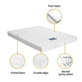 Darrahopens Furniture > Mattresses Giselle Bedding 13cm Mattress Tight Top Single