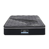 darrahopens Furniture > Mattresses Giselle Bedding Alanya Euro Top Pocket Spring Mattress 34cm Thick King Single
