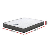 darrahopens Furniture > Mattresses Giselle Bedding Alzbeta Bonnell Spring Mattress 16cm Thick Double