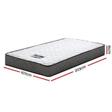 darrahopens Furniture > Mattresses Giselle Bedding Alzbeta Bonnell Spring Mattress 16cm Thick King Single