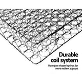darrahopens Furniture > Mattresses Giselle Bedding Alzbeta Bonnell Spring Mattress 16cm Thick Single