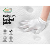 darrahopens Furniture > Mattresses Giselle Bedding Bonita Euro Top Bonnell Spring Mattress 21cm Thick King Single