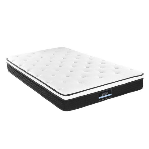 darrahopens Furniture > Mattresses Giselle Bedding Bonita Euro Top Bonnell Spring Mattress 21cm Thick Single