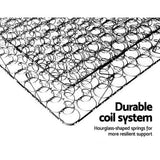 darrahopens Furniture > Mattresses Giselle Bedding Como Euro Top Pocket Spring Mattress 32cm Thick Queen