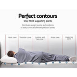 darrahopens Furniture > Mattresses Giselle Bedding Cool Gel Memory Foam Mattress Topper w/Bamboo Cover 8cm - Double