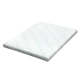 darrahopens Furniture > Mattresses Giselle Bedding Cool Gel Memory Foam Mattress Topper w/Bamboo Cover 8cm - Double