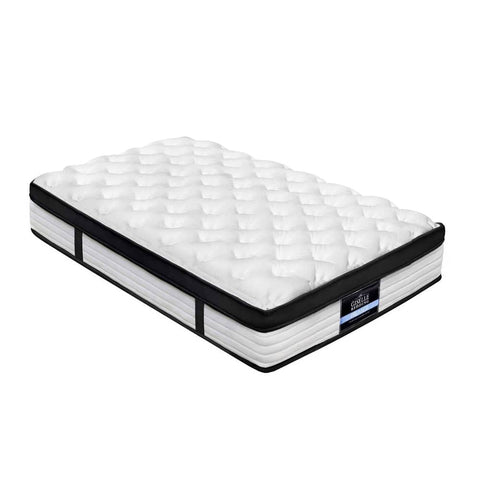 darrahopens Furniture > Mattresses Giselle Bedding Devon Euro Top Pocket Spring Mattress 31cm Thick Single