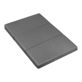 darrahopens Furniture > Mattresses Giselle Bedding Double Size Folding Foam Mattress Portable Bed Mat Dark Grey