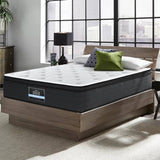 darrahopens Furniture > Mattresses Giselle Bedding Eve Euro Top Pocket Spring Mattress 34cm Thick Queen