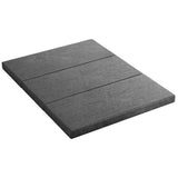 Darrahopens Furniture > Mattresses Giselle Bedding Foldable Mattress Folding Portable Bed Camping Mat Queen Grey