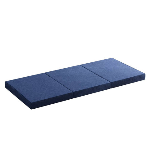 Darrahopens Furniture > Mattresses Giselle Bedding Foldable Mattress Folding Portable Bed Floor Mat Camping Single