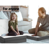 darrahopens Furniture > Mattresses Giselle Bedding Folding Foam Portable Mattress Bamboo Fabric