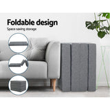 darrahopens Furniture > Mattresses Giselle Bedding Folding Mattress Camping Foldable Portable Mattress Floor Bed