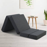darrahopens Furniture > Mattresses Giselle Bedding Folding Mattress Foldable Portable Bed Floor Mat Camping Pad