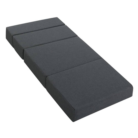 darrahopens Furniture > Mattresses Giselle Bedding Folding Mattress Foldable Portable Bed Floor Mat Camping Pad