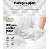 darrahopens Furniture > Mattresses Giselle Bedding Franky Euro Top Cool Gel Pocket Spring Mattress 34cm Thick King