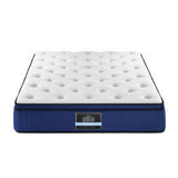 darrahopens Furniture > Mattresses Giselle Bedding Franky Euro Top Cool Gel Pocket Spring Mattress 34cm Thick Queen