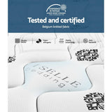 darrahopens Furniture > Mattresses Giselle Bedding Galaxy Euro Top Cool Gel Pocket Spring Mattress 35cm Thick Queen