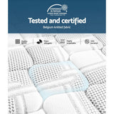 darrahopens Furniture > Mattresses Giselle Bedding Luna Euro Top Cool Gel Pocket Spring Mattress 36cm Thick Double