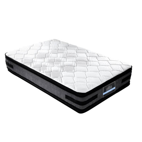 darrahopens Furniture > Mattresses Giselle Bedding Luna Euro Top Cool Gel Pocket Spring Mattress 36cm Thick Single