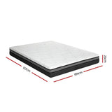 Darrahopens Furniture > Mattresses Giselle Bedding Memory Foam Mattress Bed Cool Gel Non Spring Comfort Double 25cm