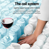 darrahopens Furniture > Mattresses Giselle Bedding Mykonos Euro Top Pocket Spring Mattress 30cm Thick King