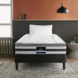 darrahopens Furniture > Mattresses Giselle Bedding Normay Bonnell Spring Mattress 21cm Thick Single