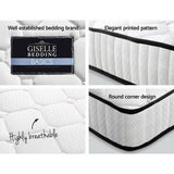 darrahopens Furniture > Mattresses Giselle Bedding Peyton Pocket Spring Mattress 21cm Thick King Single