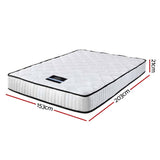 darrahopens Furniture > Mattresses Giselle Bedding Peyton Pocket Spring Mattress 21cm Thick Queen