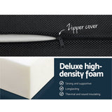 darrahopens Furniture > Mattresses Giselle Bedding Portable Mattress Folding Foldable Foam Floor Bed Tri Fold 180cm