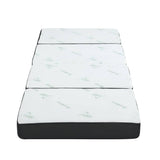 darrahopens Furniture > Mattresses Giselle Bedding Portable Mattress Folding Foldable Foam Floor Bed Tri Fold 180cm