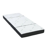 darrahopens Furniture > Mattresses Giselle Bedding Portable Mattress Folding Foldable Foam Floor Bed Tri Fold 180cm