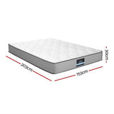Darrahopens Furniture > Mattresses Giselle Bedding Queen Mattress Extra Firm Pocket Spring Foam Super Firm 23cm