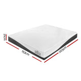 darrahopens Furniture > Mattresses Giselle Bedding Queen Size Memory Foam Mattress Cool Gel without Spring