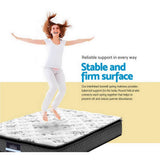 darrahopens Furniture > Mattresses Giselle Bedding Rocco Bonnell Spring Mattress 24cm Thick Single