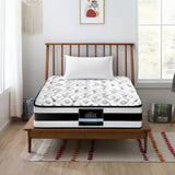 darrahopens Furniture > Mattresses Giselle Bedding Rumba Tight Top Pocket Spring Mattress 24cm Thick Single