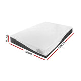 darrahopens Furniture > Mattresses Giselle Bedding Single Size Memory Foam Mattress Cool Gel without Spring