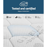 Darrahopens Furniture > Mattresses Giselle DOUBLE Bed Mattress Size Extra Firm 7 Zone Pocket Spring Foam 28cm