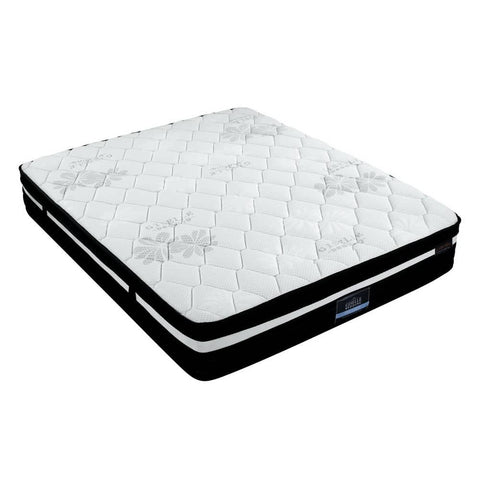 Darrahopens Furniture > Mattresses Giselle King Bed Mattress Size Extra Firm 7 Zone Pocket Spring Foam 28cm