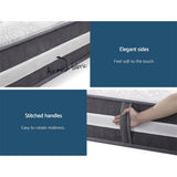 darrahopens Furniture > Mattresses Giselle King Mattress Bed Size 7 Zone Pocket Spring Medium Firm Foam 30cm